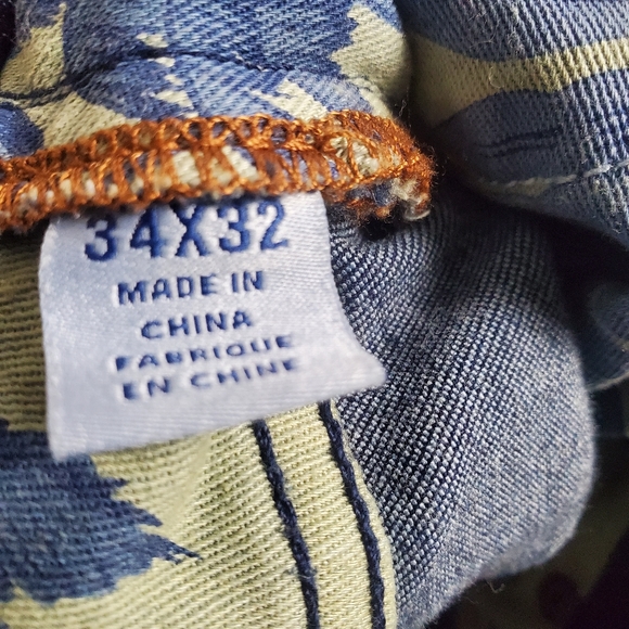 Tommy Bahama Men's Dark Wash Blue Jeans Size 34 x 32 - Picture 4 of 6